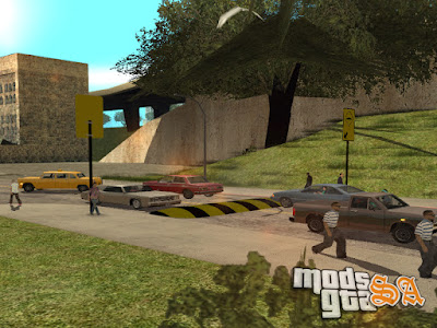 Mod Lombadas com Placas para GTA San Andreas